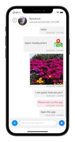 realtime operator tracking app, idispatch, tracking app